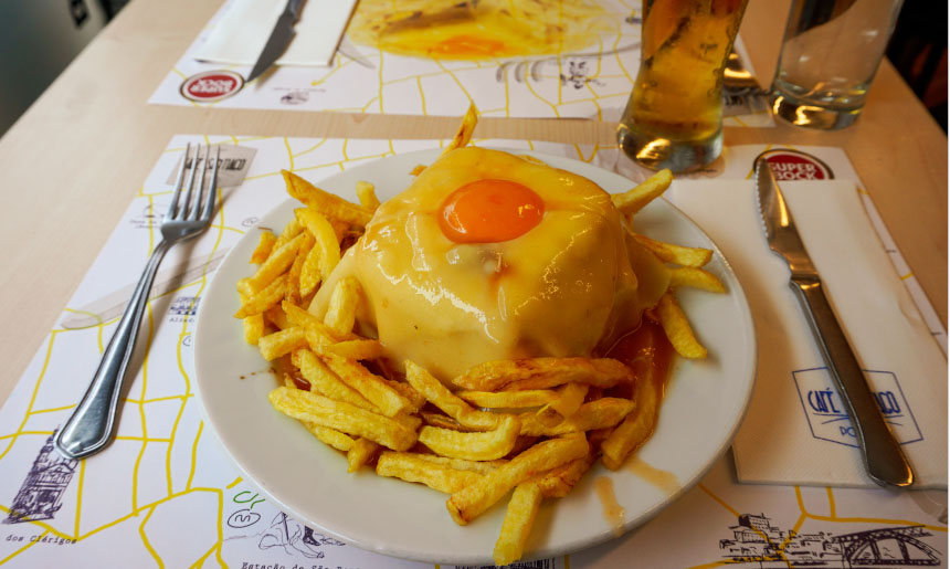 Francesinha Cafe Santiago